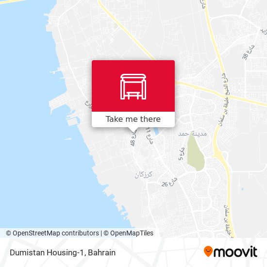 Dumistan Housing-1 map