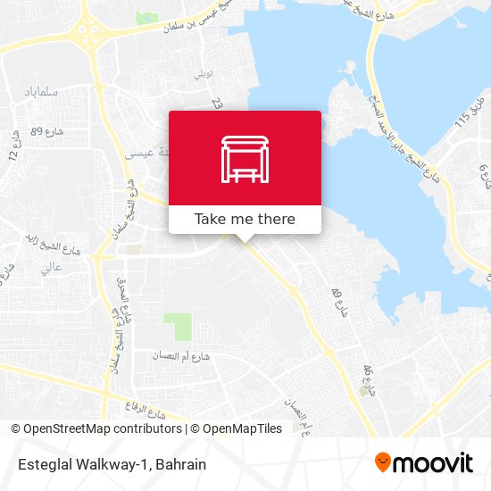 Esteglal Walkway-1 map