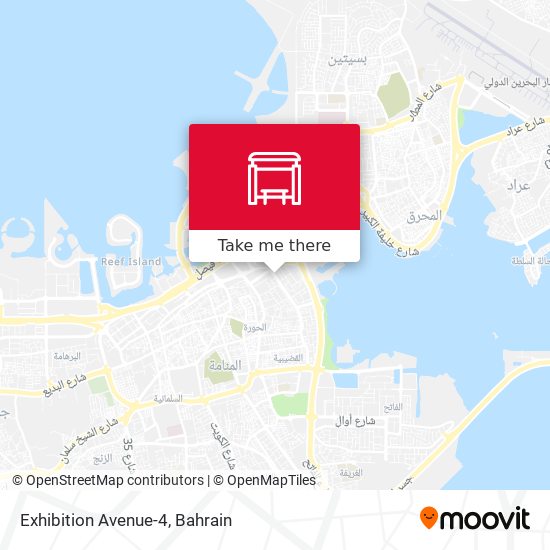 Exhibition Avenue-4 map