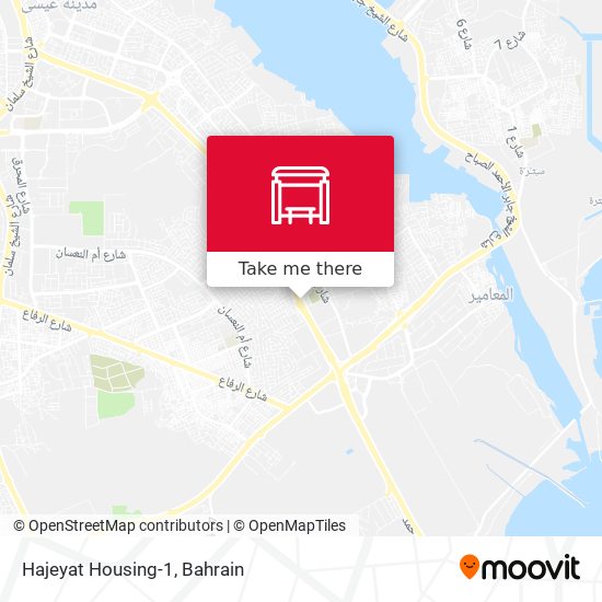 Hajeyat Housing-1 map
