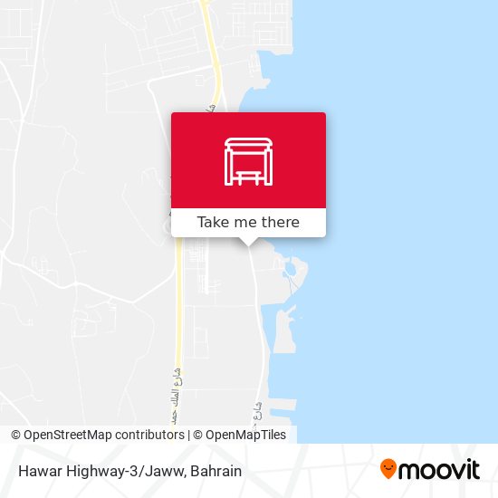 Hawar Highway-3/Jaww map