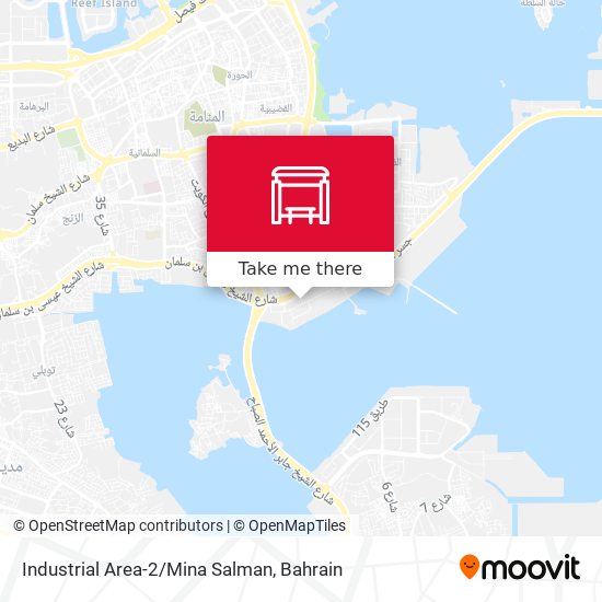 Industrial Area-2/Mina Salman map