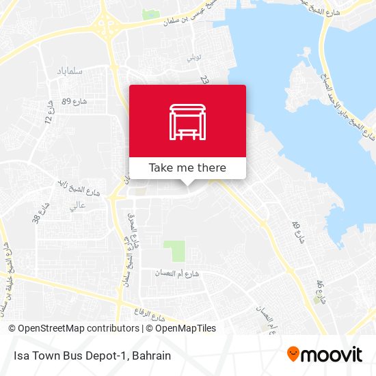 Isa Town Bus Depot-1 map