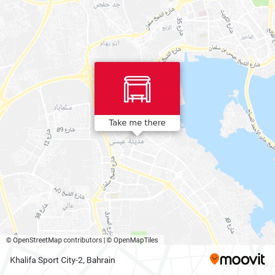 Khalifa Sport City-2 map