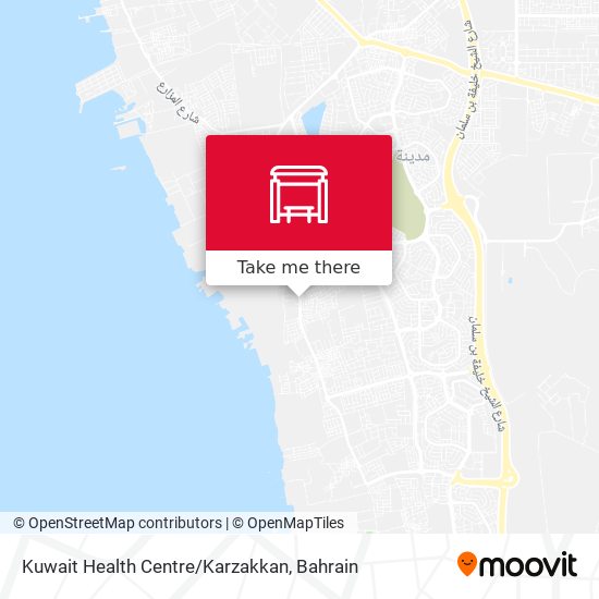 Kuwait Health Centre/Karzakkan map