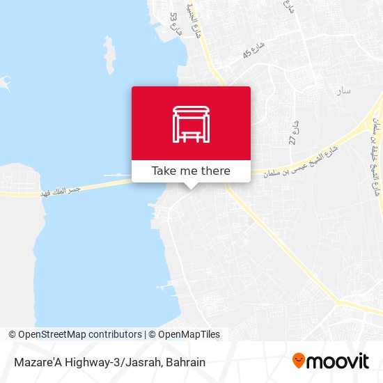 Mazare'A Highway-3/Jasrah map