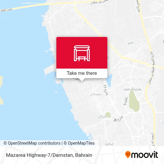 Mazarea Highway-7/Damstan map