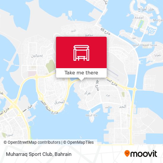 Muharraq Sport Club map