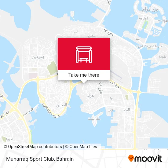 Muharraq Sport Club map