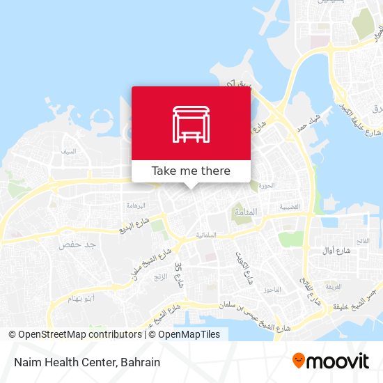 Naim Health Center map