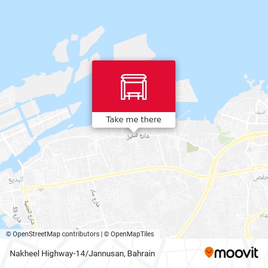 Nakheel Highway-14/Jannusan map