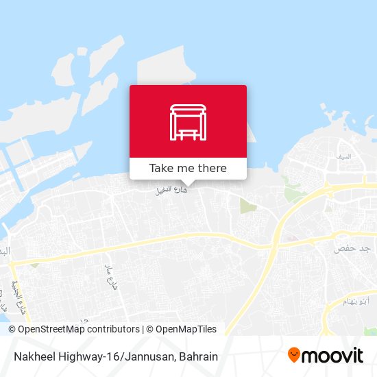 Nakheel Highway-16/Jannusan map