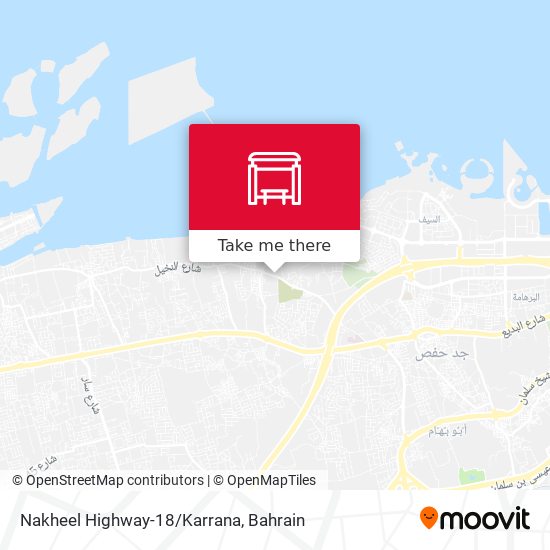 Nakheel Highway-18/Karrana map