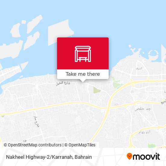 Nakheel Highway-2/Karranah map