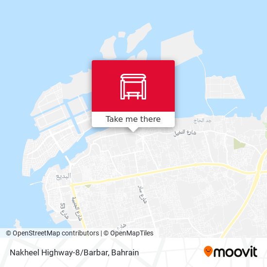 Nakheel Highway-8/Barbar map