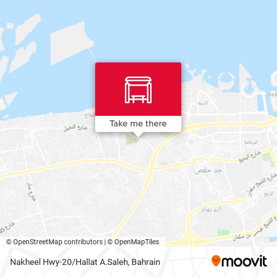Nakheel Hwy-20/Hallat A.Saleh map