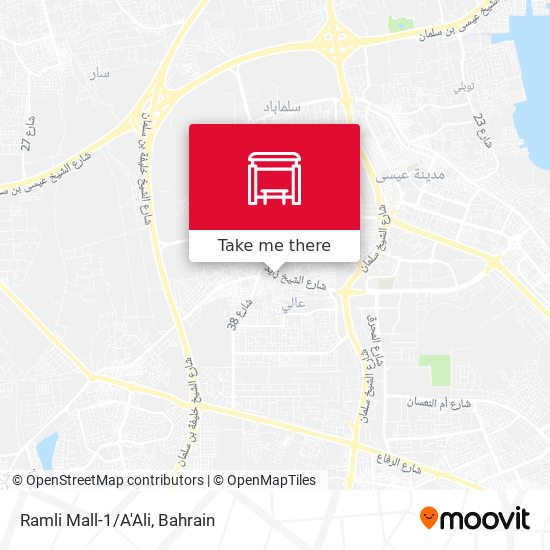 Ramli Mall-1/A'Ali map