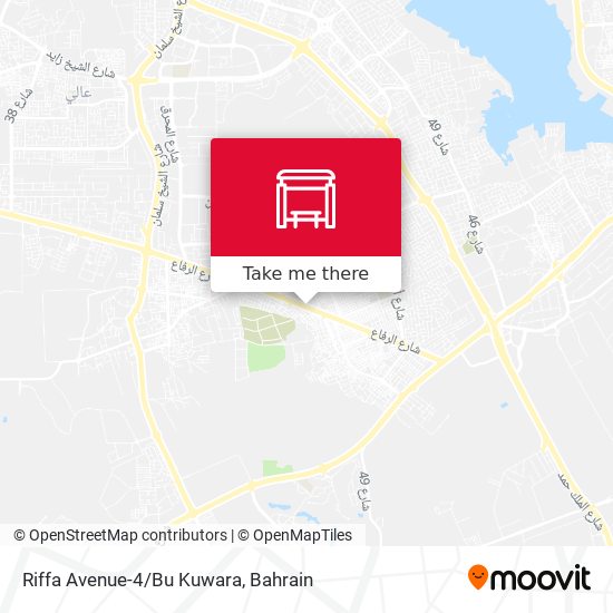 Riffa Avenue-4/Bu Kuwara map