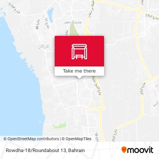 Rowdha-18/Roundabout 13 map