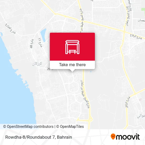 Rowdha-8/Roundabout 7 map