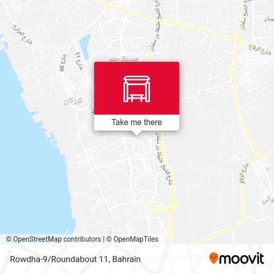 Rowdha-9/Roundabout 11 map