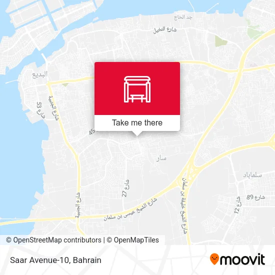 Saar Avenue-10 map