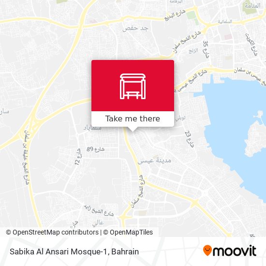 Sabika Al Ansari Mosque-1 map