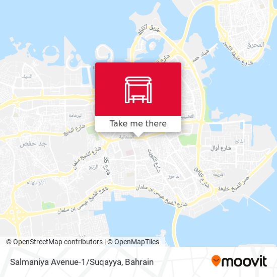 Salmaniya Avenue-1/Suqayya map