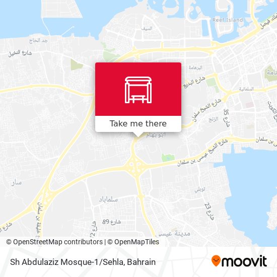 Sh Abdulaziz Mosque-1/Sehla map