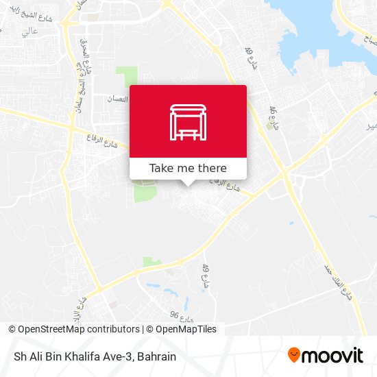 Sh Ali Bin Khalifa Ave-3 map