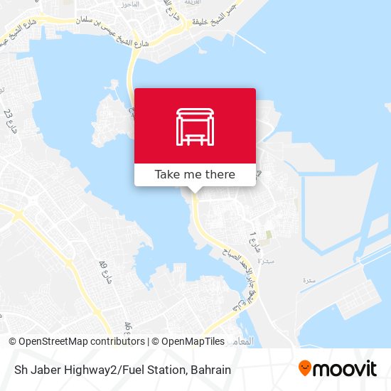 Sh Jaber Highway2/Fuel Station map