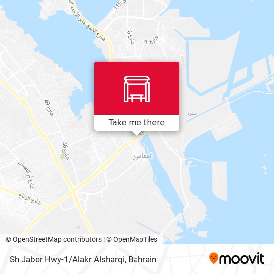 Sh Jaber Hwy-1/Alakr Alsharqi map