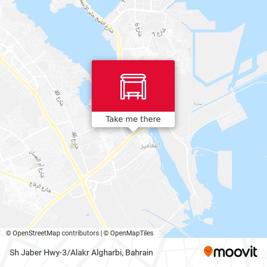 Sh Jaber Hwy-3/Alakr Algharbi map