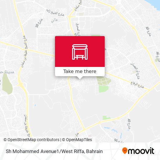 Sh Mohammed Avenue1/West Riffa map