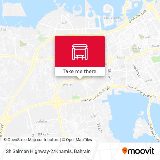 Sh Salman Highway-2/Khamis map