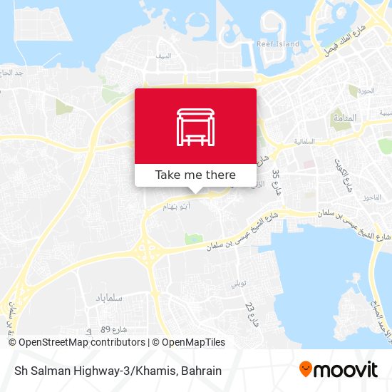 Sh Salman Highway-3/Khamis map
