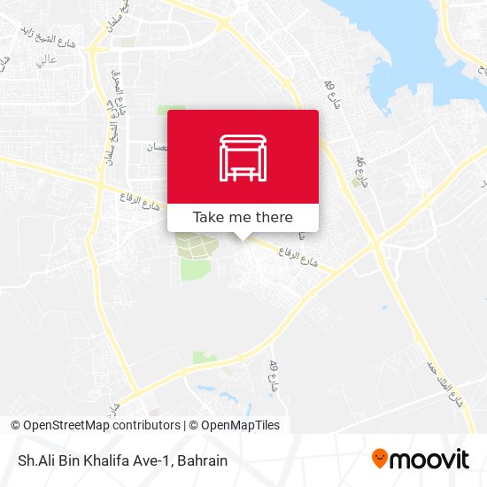 Sh.Ali Bin Khalifa Ave-1 map
