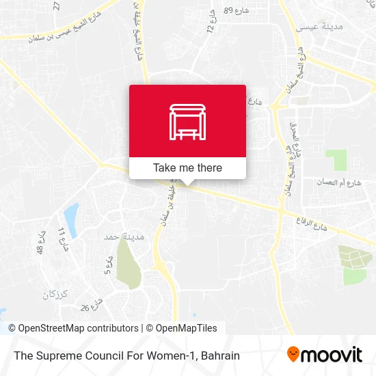 The Supreme Council For Women-1 map