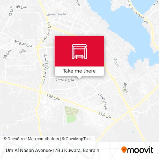 Um Al Nasan Avenue-1/Bu Kuwara map