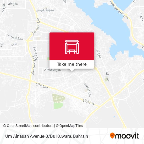 Um Alnasan Avenue-3/Bu Kuwara map