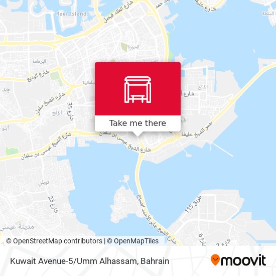 Kuwait Avenue-5/Umm Alhassam map