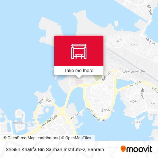 Sheikh Khalifa Bin Salman Institute-2 map