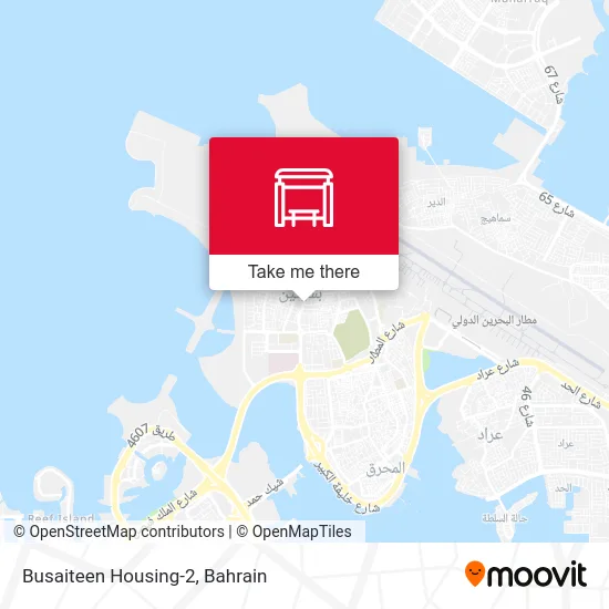 Busaiteen Housing-2 map