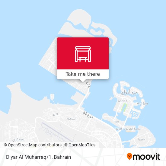 Diyar Al Muharraq/1 map