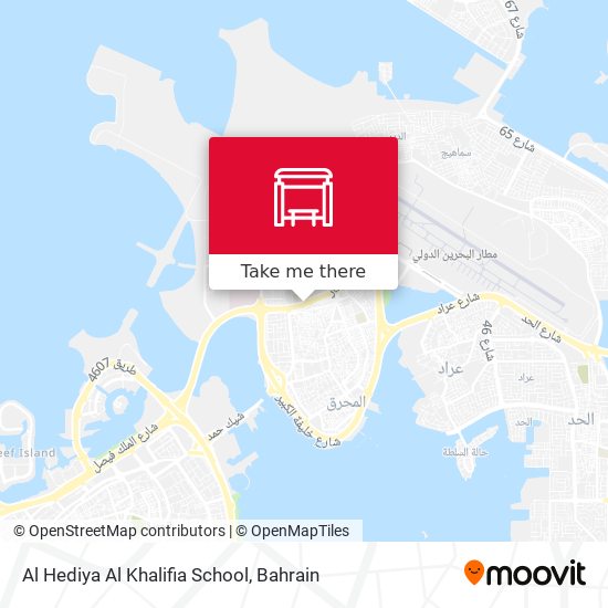 Al Hediya Al Khalifia School map