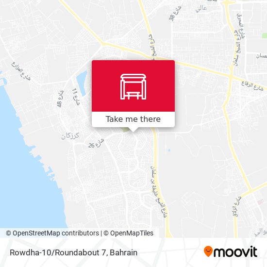Rowdha-10/Roundabout 7 map