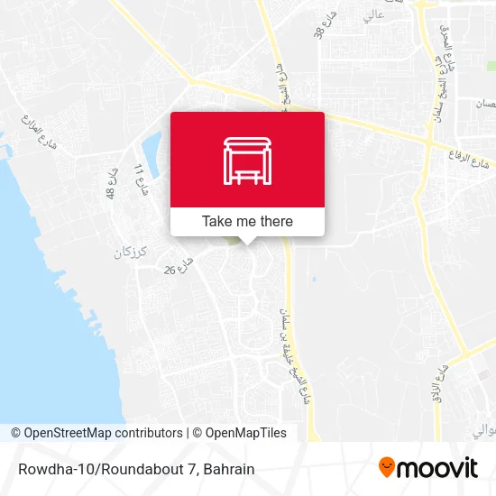 Rowdha-10/Roundabout 7 map