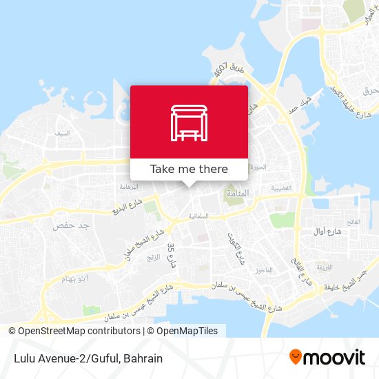 Lulu Avenue-2/Guful map