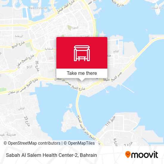 Sabah Al Salem Health Center-2 map