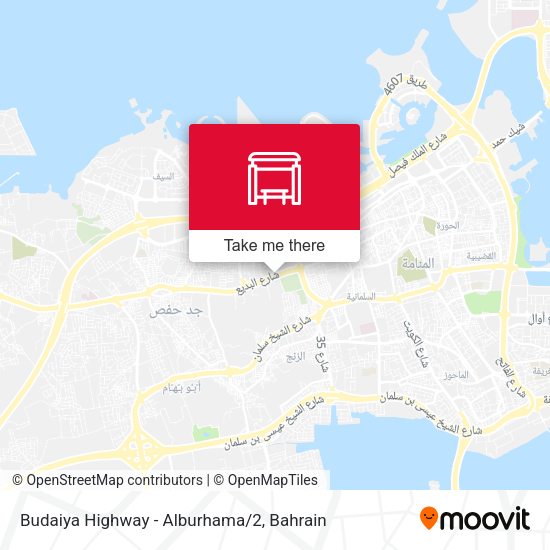 Budaiya Highway - Alburhama/2 map